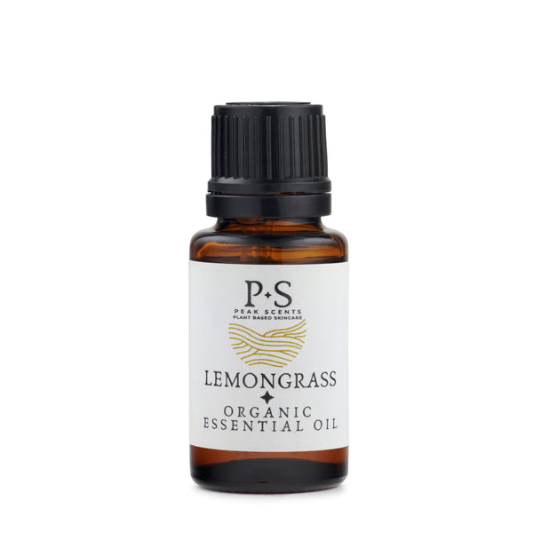 Organic Lemongrass Essential Oil - 15 mL