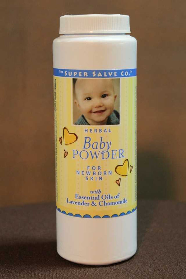 Herbal Baby Powder 4 oz. - The Super Salve Co.