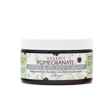 Organic Pomegranate Hand & Body Cream 4 oz. - Peak Scents