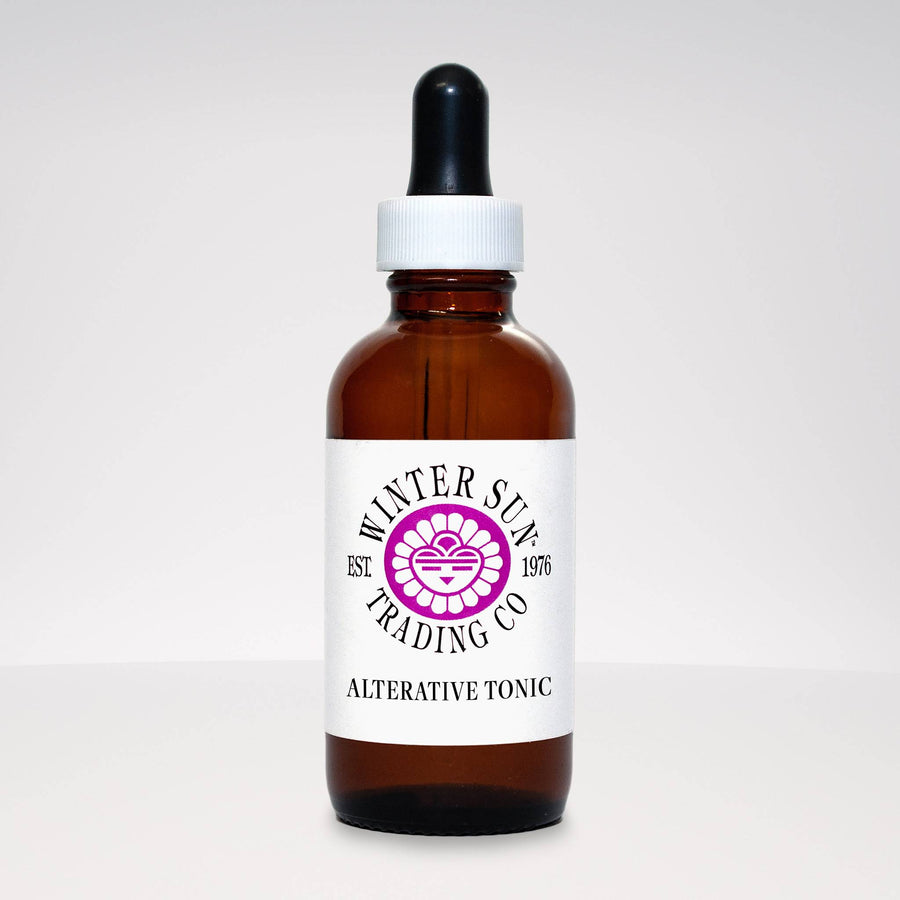 Alterative Tonic herbal tincture 2 oz. - Winter Sun