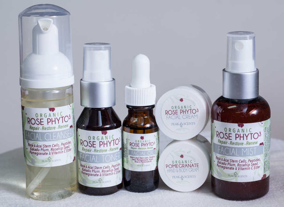 Organic Rose Phyto3 - Travel Kit - Peak Scents
