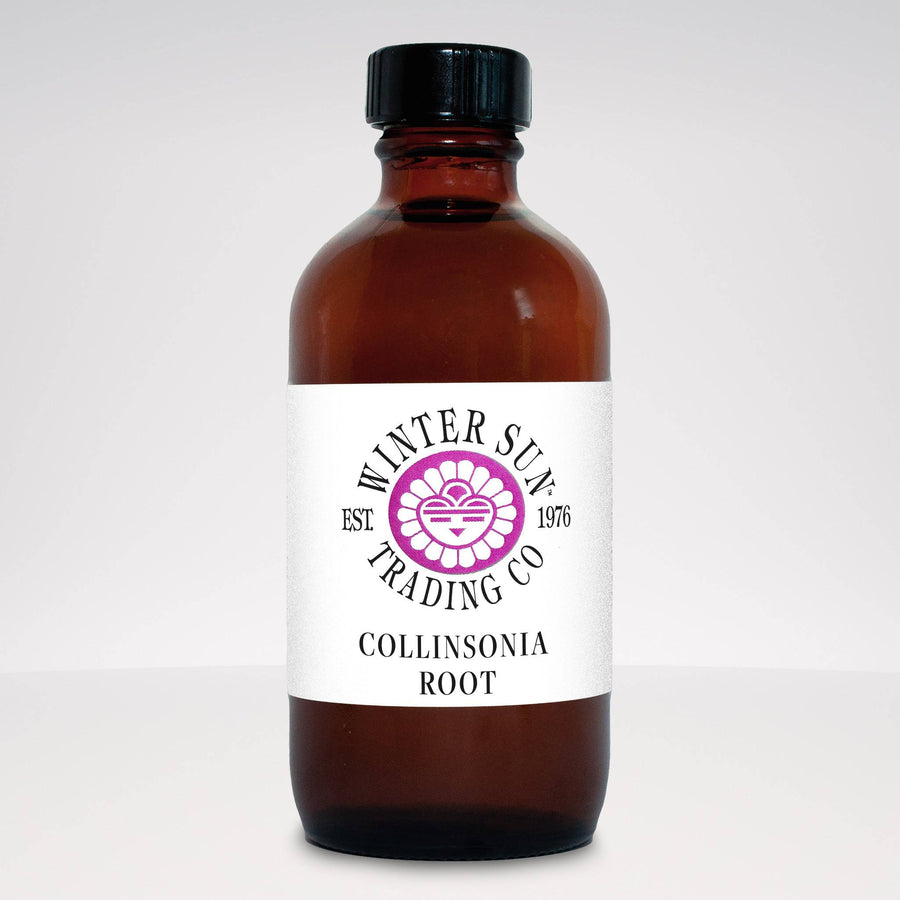 Collinsonia Root herbal tincture 4 oz. - Winter Sun