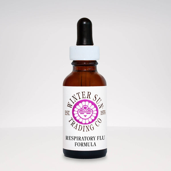 Respiratory Flu Formula herbal tincture 1 oz. - Winter Sun Trading Co.