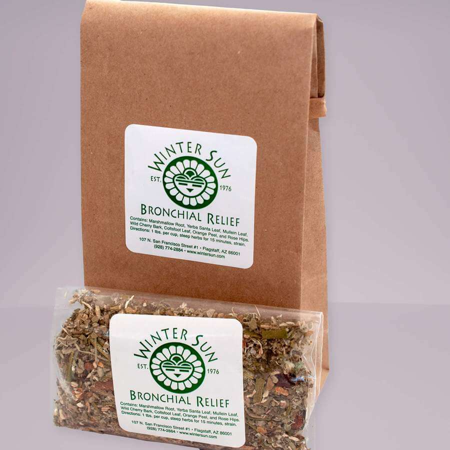 Winter Sun Bronchial Relief herbal tea