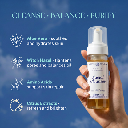 Power Repair Foaming Facial Cleanser