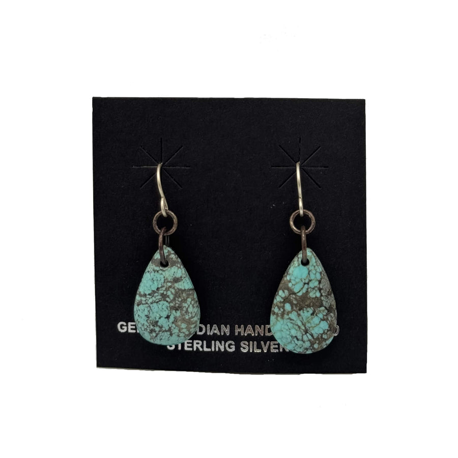 #8 Nevada Turquoise Earrings