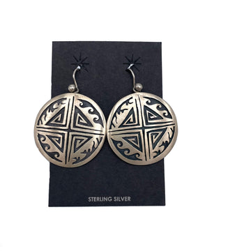Four Directions Hopi Overlay Earrings