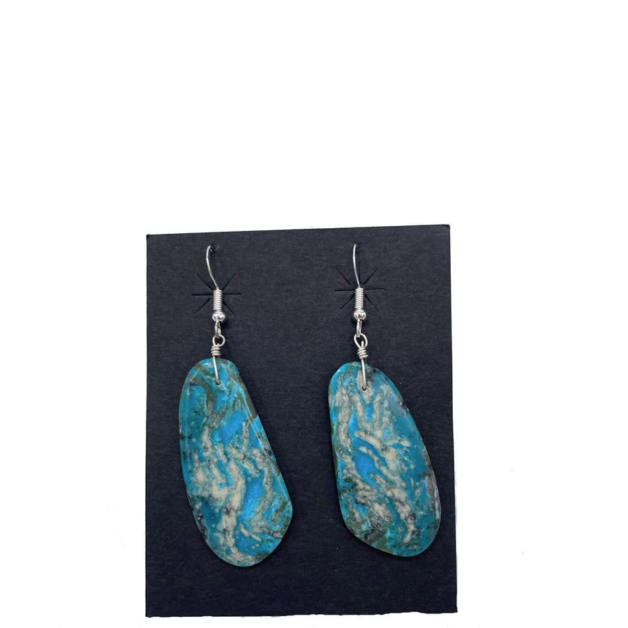 Natural Blue Turquoise Slabs by Ray Lovato