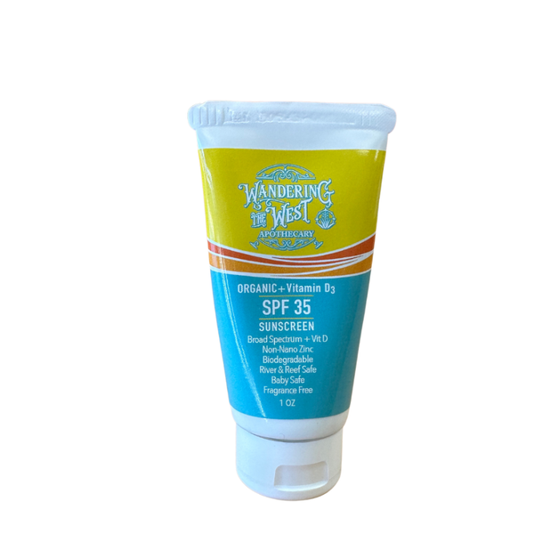 Organic + Vitamin D Sunscreen SPF 35
