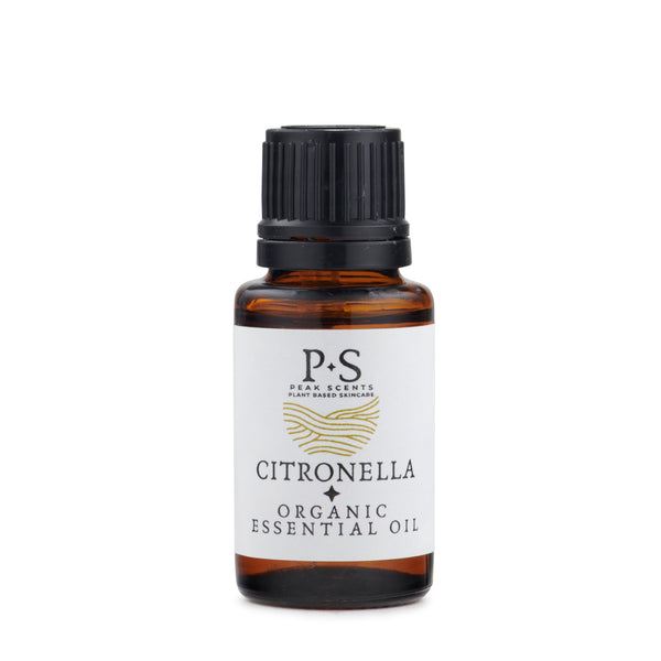 Organic Citronella Essential Oil -15 mL