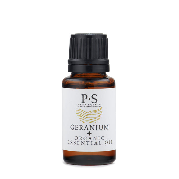 Organic Geranium Essential Oil - 15 mL