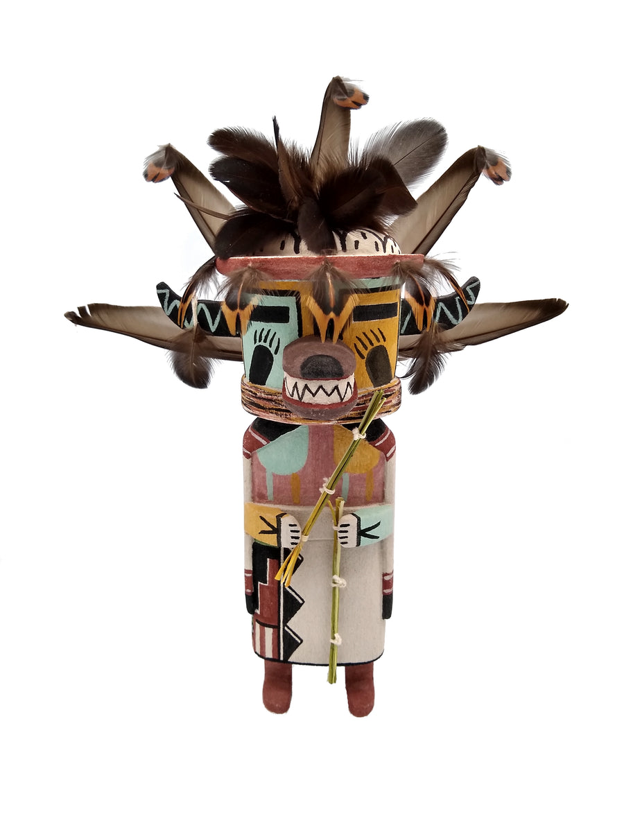 Badger Kachina Doll by Quinston Taylor