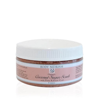 Body Nurish Coconut Sugar Scrub 8oz. - Body Nurish