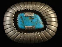 Turquoise Shadowbox Pin
