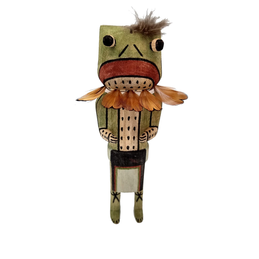 Frog Man (Paqua Taka) Kachina Doll By Kevin Quanyumptewa