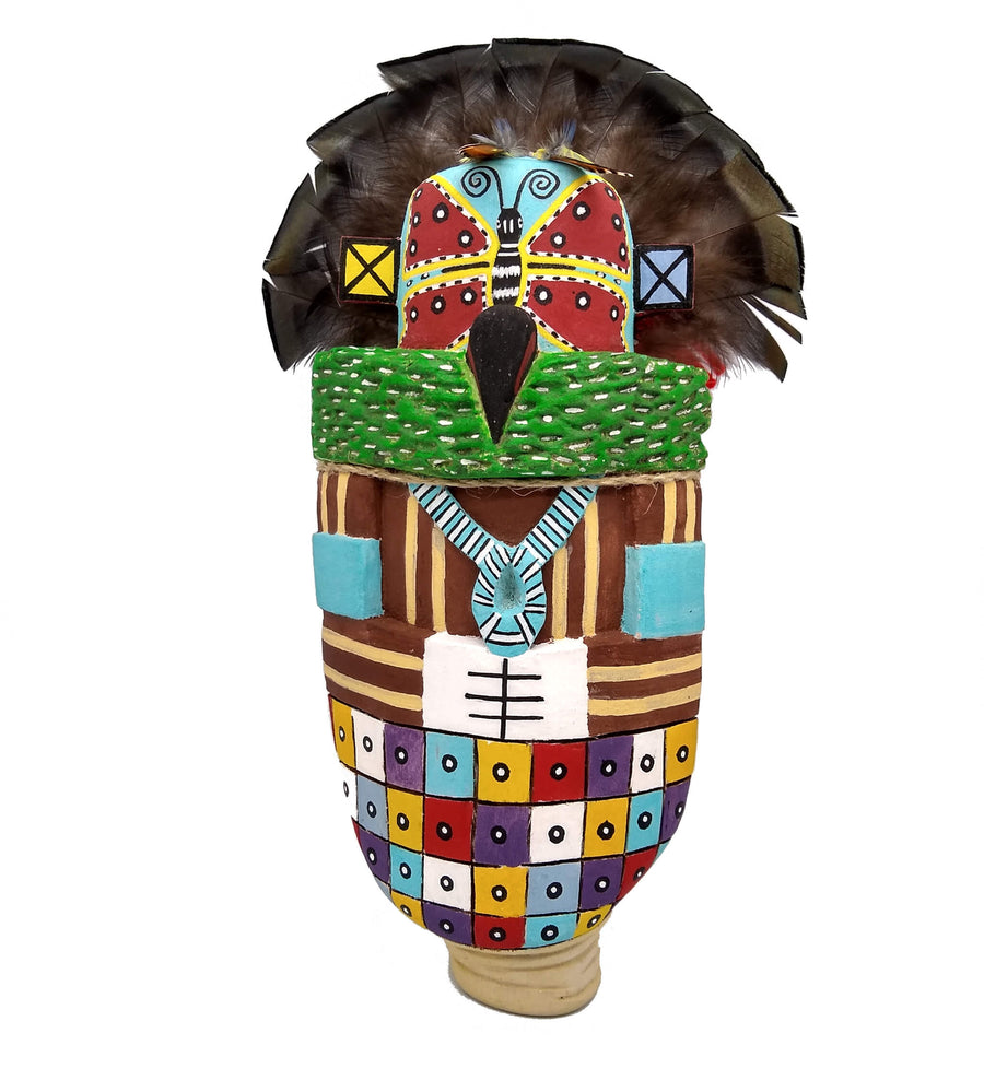 Gambler Corn Kachina Doll By Weston Pomeoma