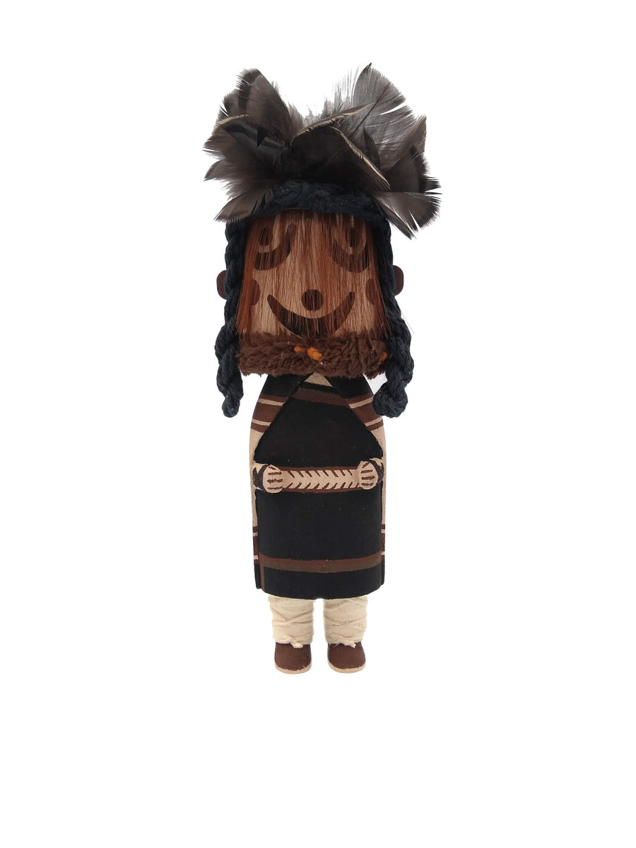 Happy Grandma (Hahai-i Wuhti) Kachina Doll by Tayron Polyquaptewa