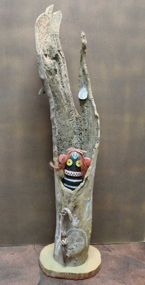 Soyok Whuti Sculpture "In Her House" by Walter Hwato