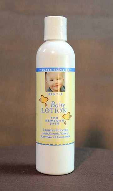 Lightly Scented Baby Lotion 8 oz.  - The Super Salve Co.