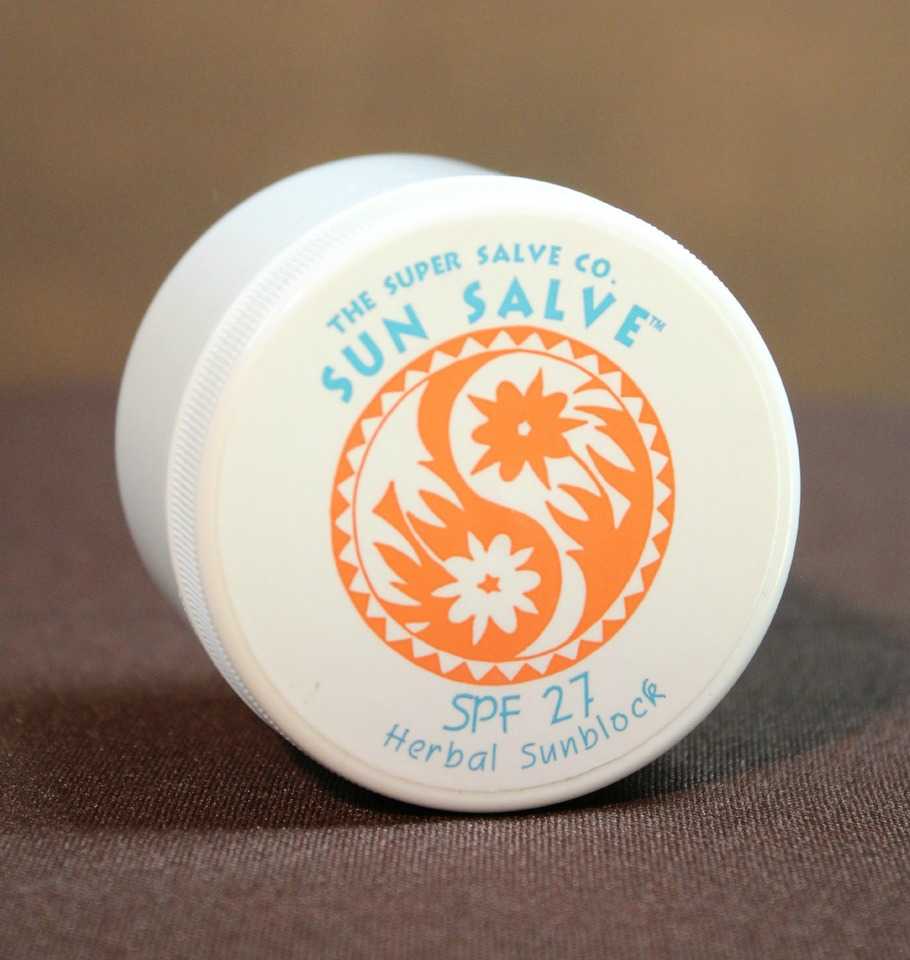 Sun Salve Plastic Container  - The Super Salve Co.