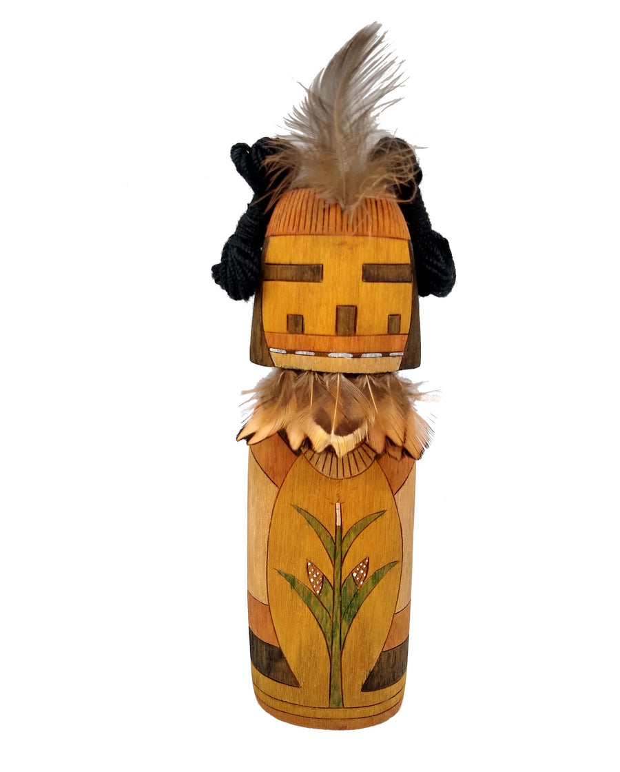 Rare Corn Maiden Kachina Doll by James Poley