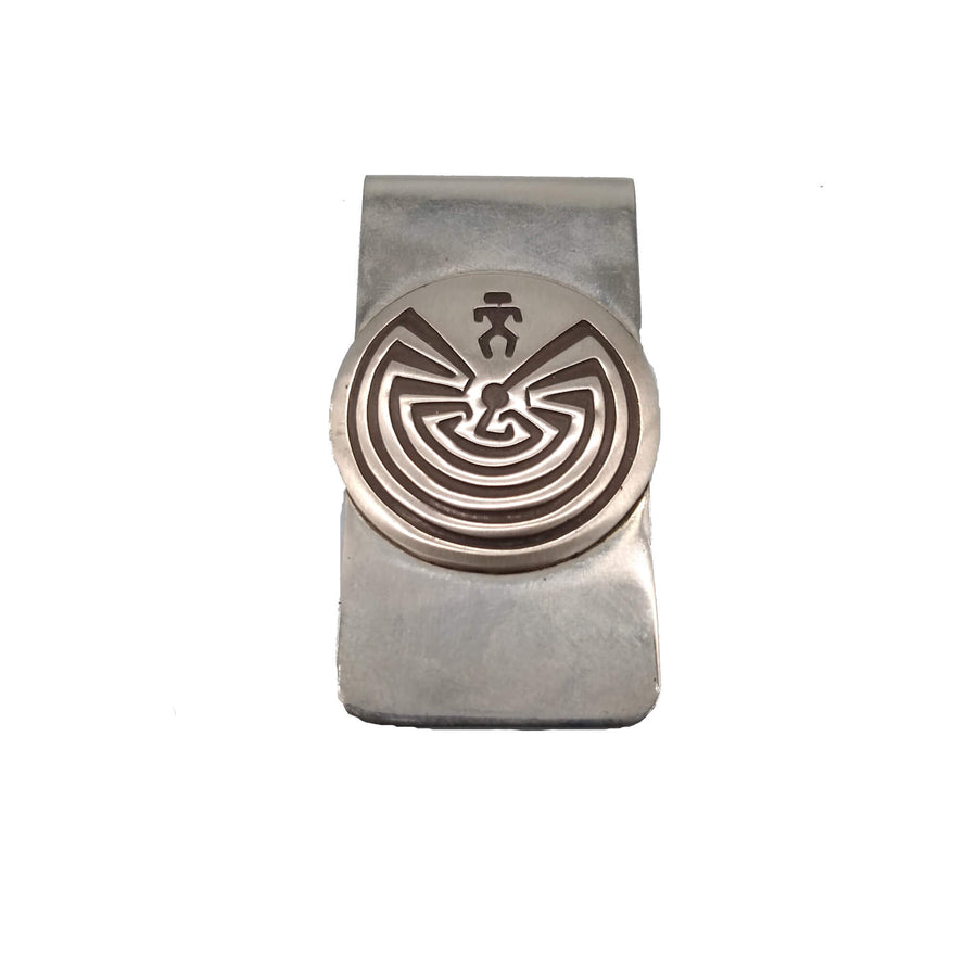 Man In The Maze Money Clip