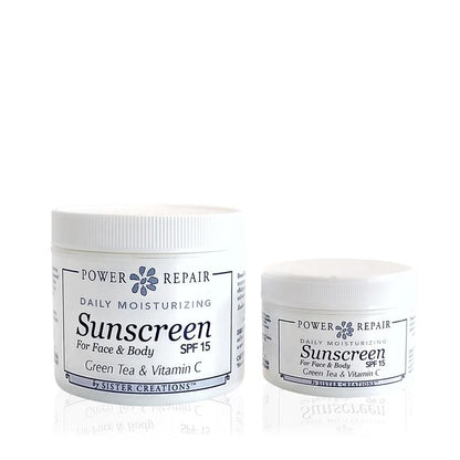 Power Repair Daily Moisturing Sunblock 6 oz.  and 1.75 oz.