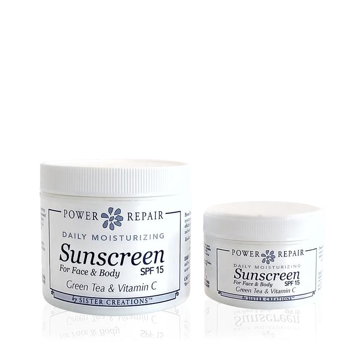 Power Repair Daily Moisturing Sunblock 6 oz.  and 1.75 oz.
