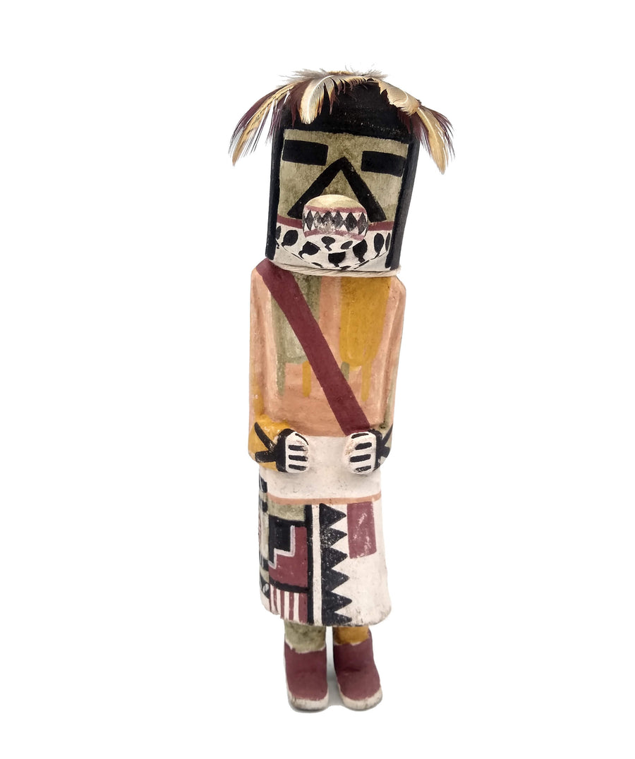 Red Tail Kachina Doll By Philburt Honanie