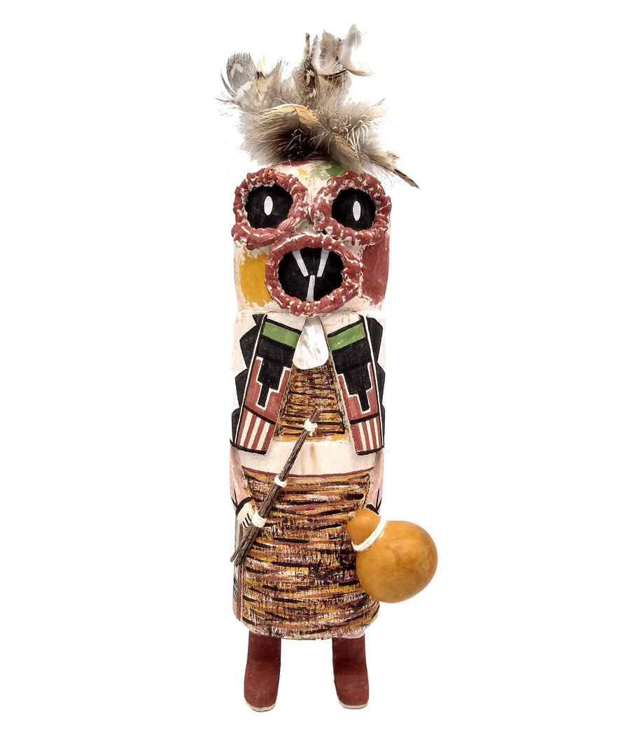 Maasaw Kachina Doll by Quinston Taylor