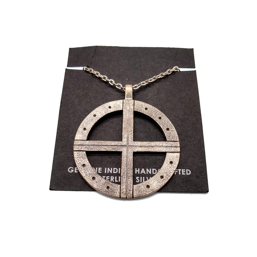 Silver Four Directions Pendant