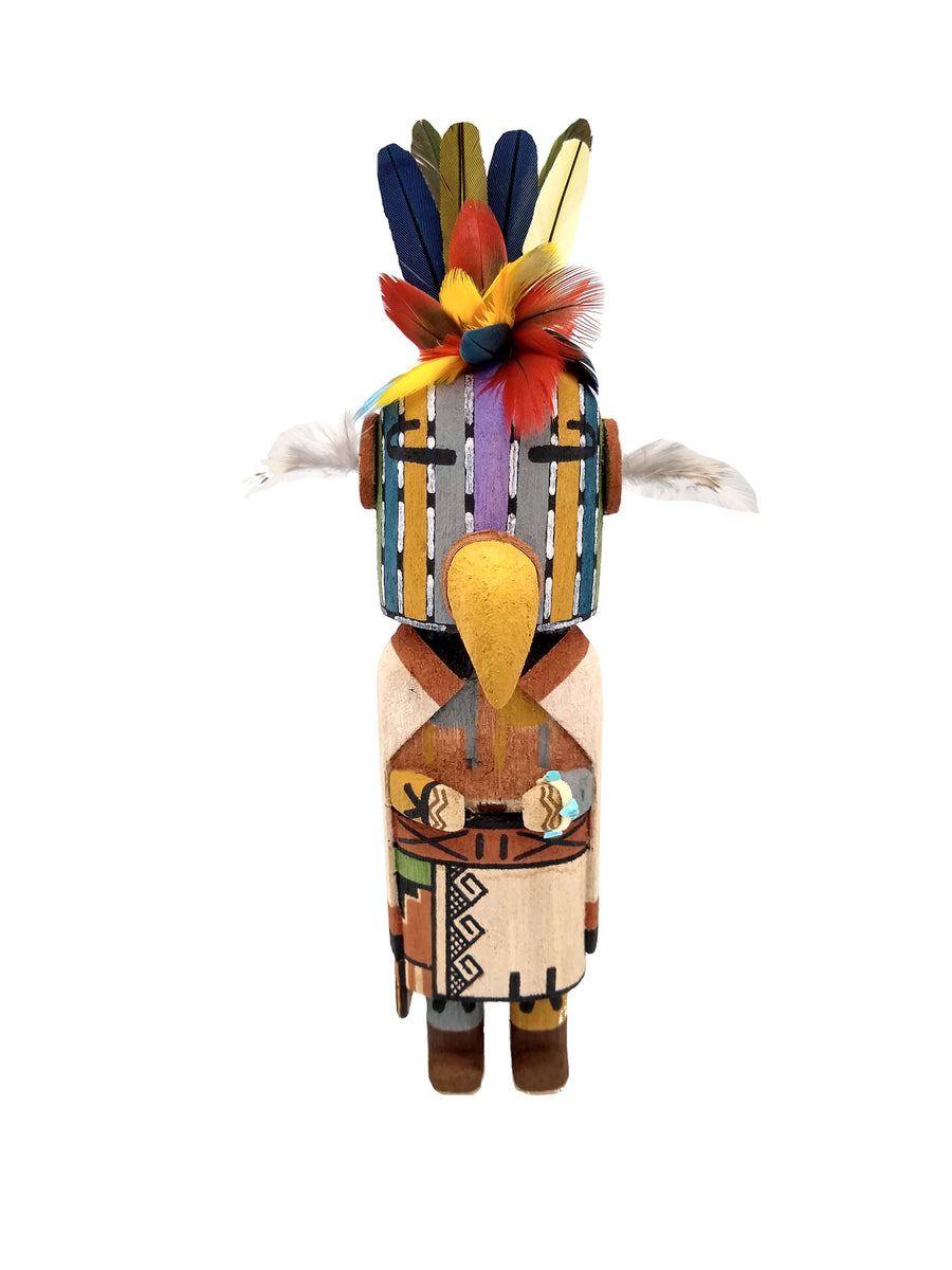 Tobacco Flower Kachina Doll by Augustine Mowa III