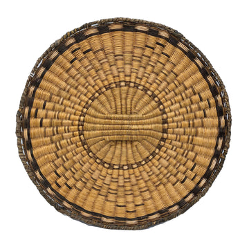 Vintage Hopi Yungyupa Hopi Plaque Basket