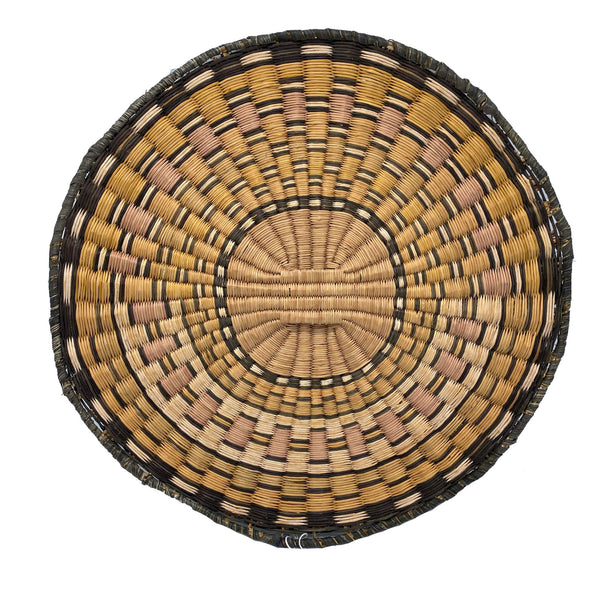 Vintage Hopi Yungyupa Hopi Plaque Basket