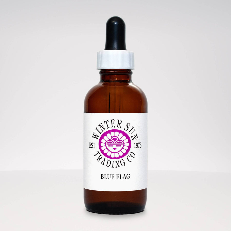 Blue Flag herbal tincture 2 oz. - Winter Sun