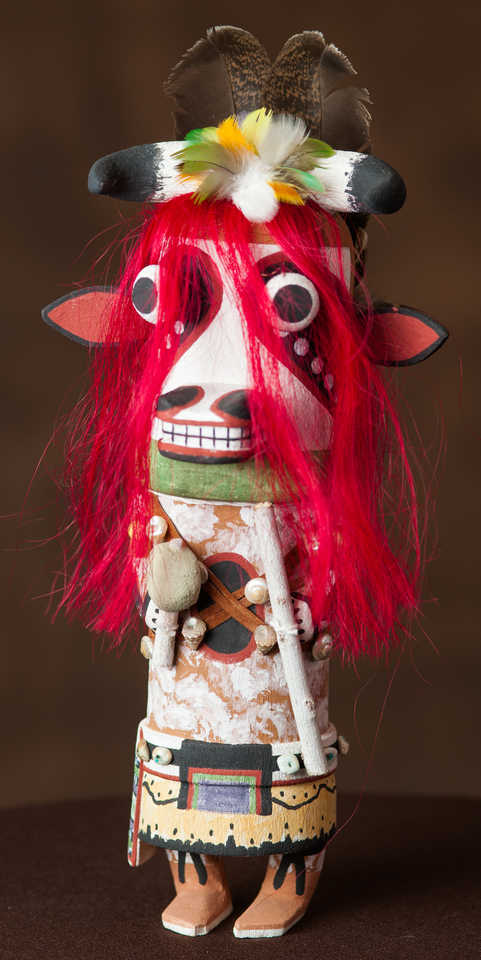 Wakas, Cow Katsina by Wayland Namingha Jr.