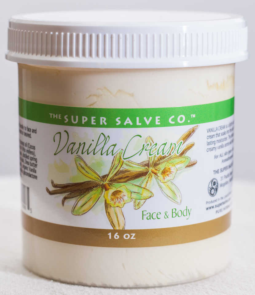 Vanilla Cream for Face and Body 16 oz. - Winter Sun
