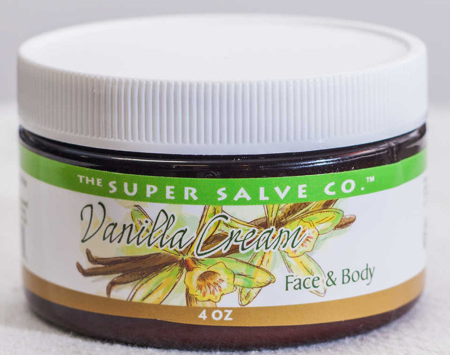 Vanilla Cream for Face and Body 4 oz. - The Super Salve Co.