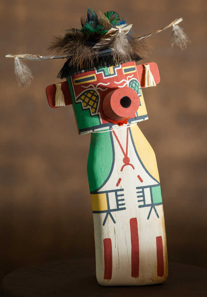 Ahvatshoya, Corn Dancer Katsina by Bendrew Atokuku