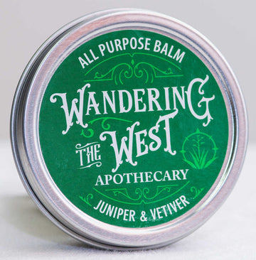 Juniper & Vetiver All Purpose Balm 2oz  - Wandering The West