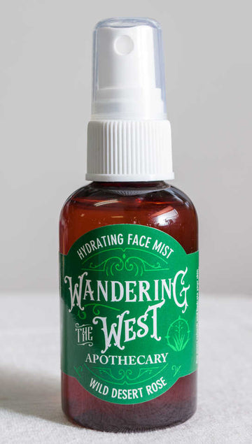 Wild Desert Rose Hydrating Face Mist 2 oz. - Wandering The West