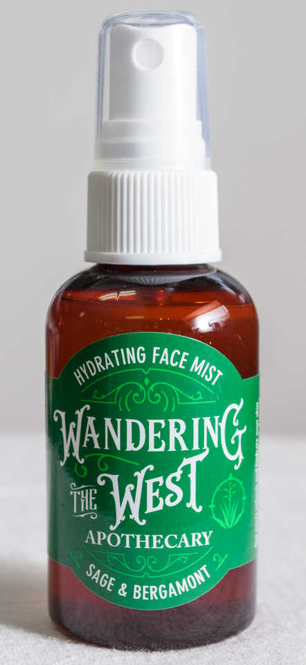 Sage & Bergamot Hydrating Face Mist 4 oz. - Winter Sun
