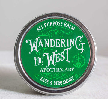 Sage & Bergamot All Purpose Balm - 2 oz  - Wandering The West