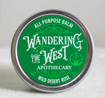 Wild Desert Rose All Purpose Balm- 2 oz  - Wandering The West