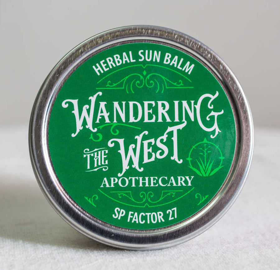 Wandering the West Herbal Sun Balm SPF 27- 2 oz  - Wandering The West