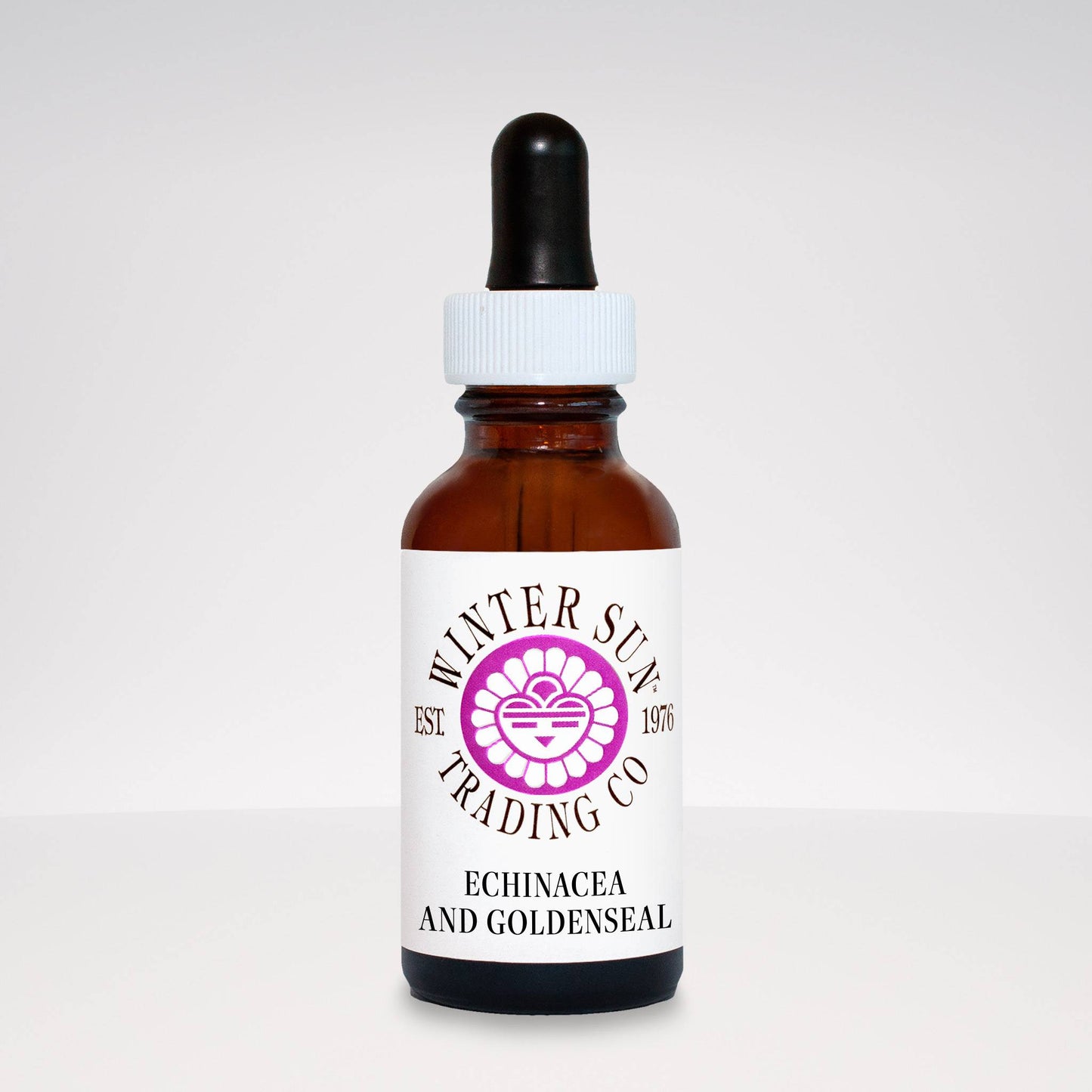Echinacea and Goldenseal herbal tincture 1 oz. - Winter Sun Trading Co.