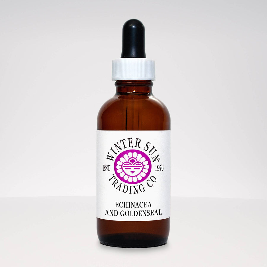 Echinacea and Goldenseal herbal tincture 2 oz. - Winter Sun