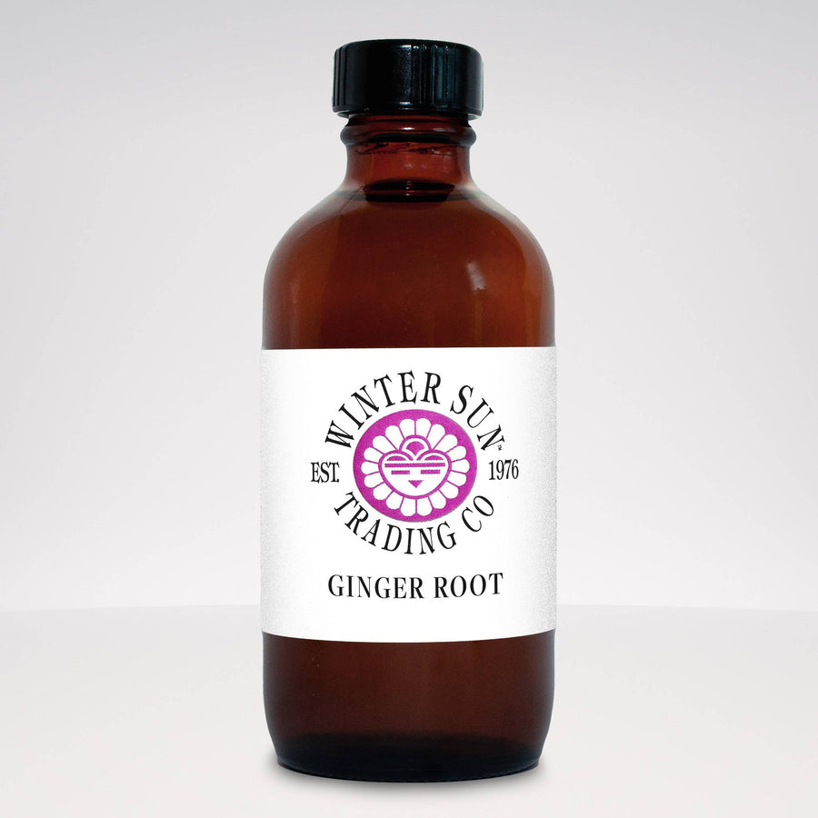 Ginger Root herbal tincture 4 oz. - Winter Sun