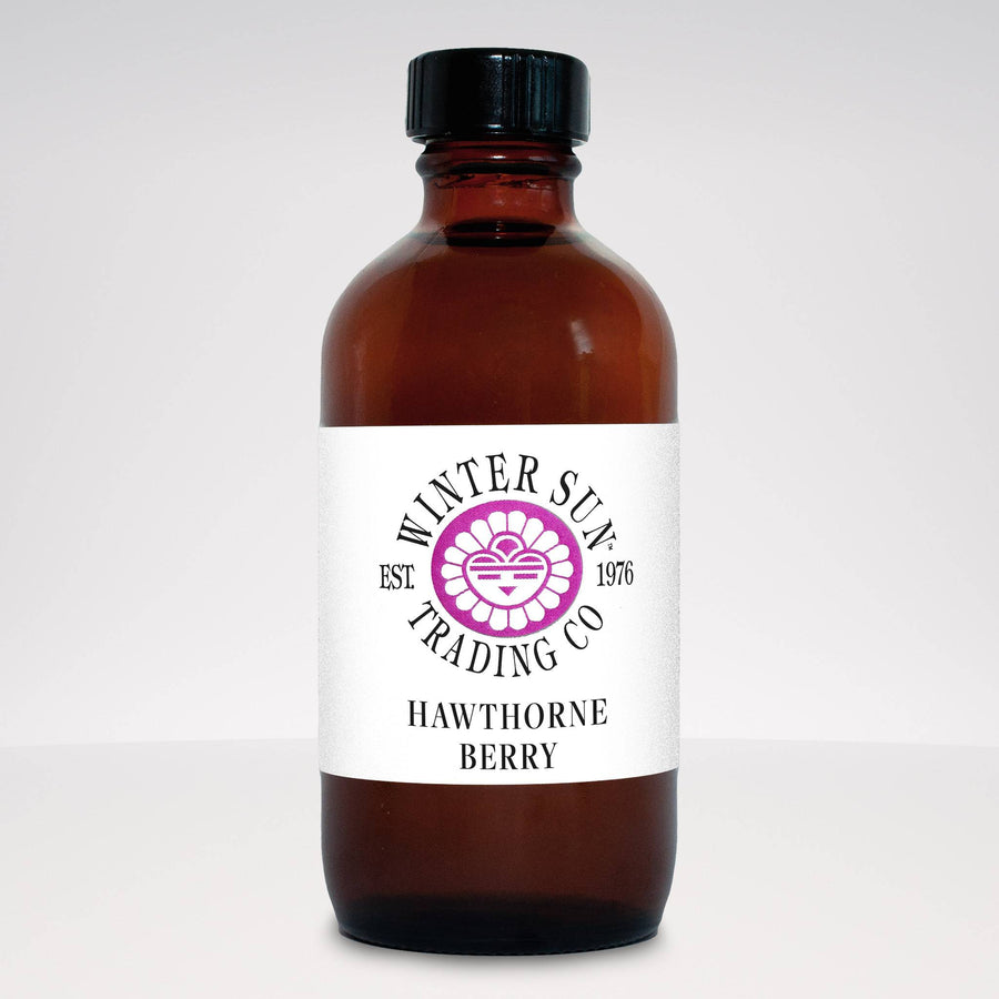 Hawthorne Berry herbal tincture 4 oz. - Winter Sun