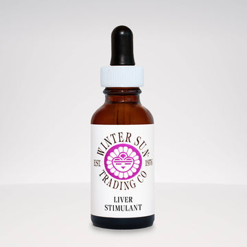 Liver Stimulant herbal tincture 1 oz. - Winter Sun Trading Co.